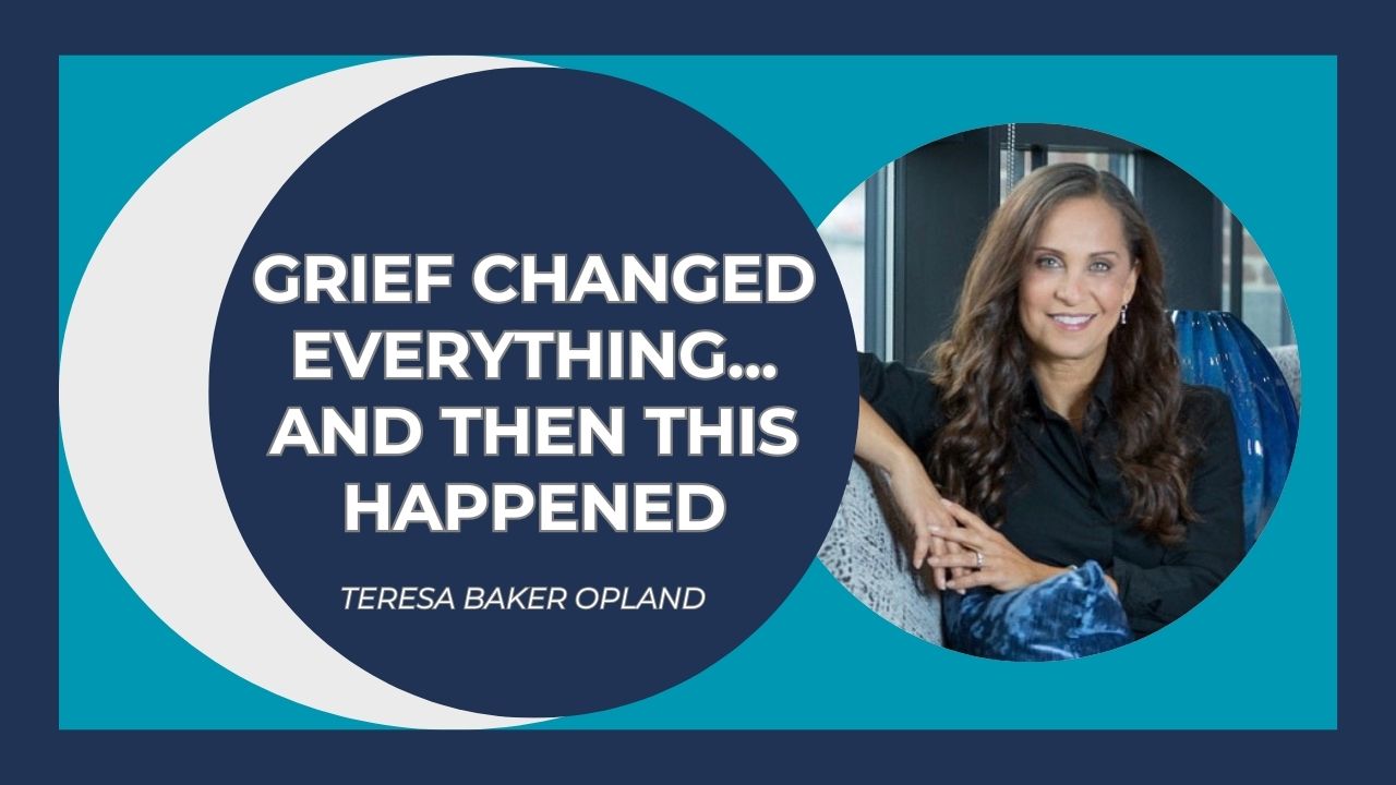 smiling Teresa on overcoming grief